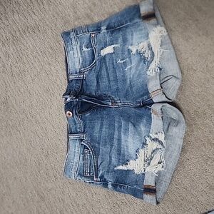 Women's denim shorts